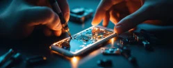 Réparation téléphone	à Caulnes